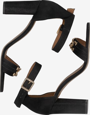 faina Strap Sandals in Black