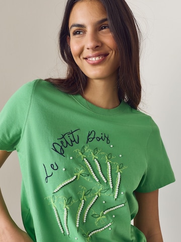Next Shirt 'Petit Pois' in Groen