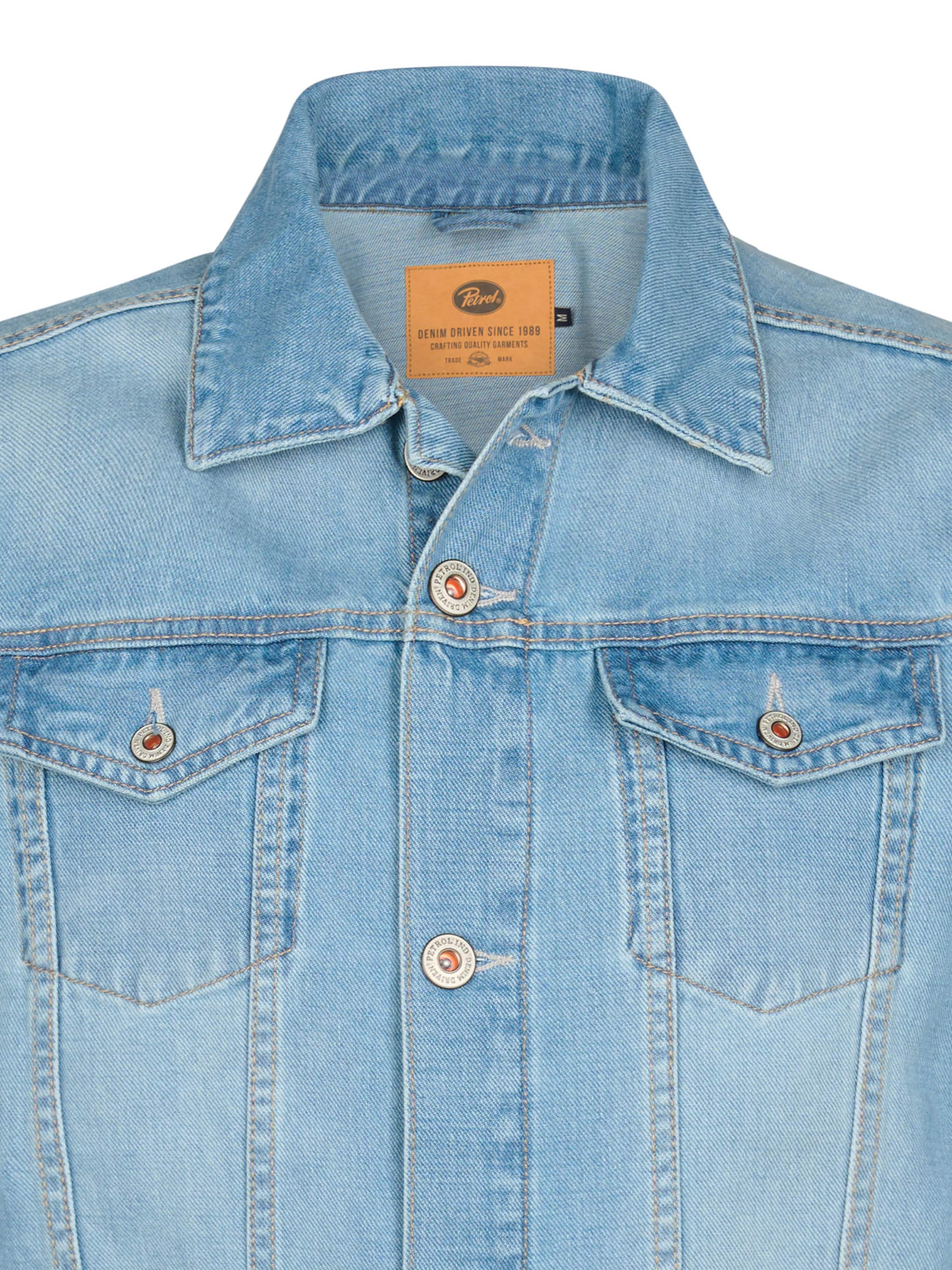 Petrol Industries - Casaco meia-estação em azul