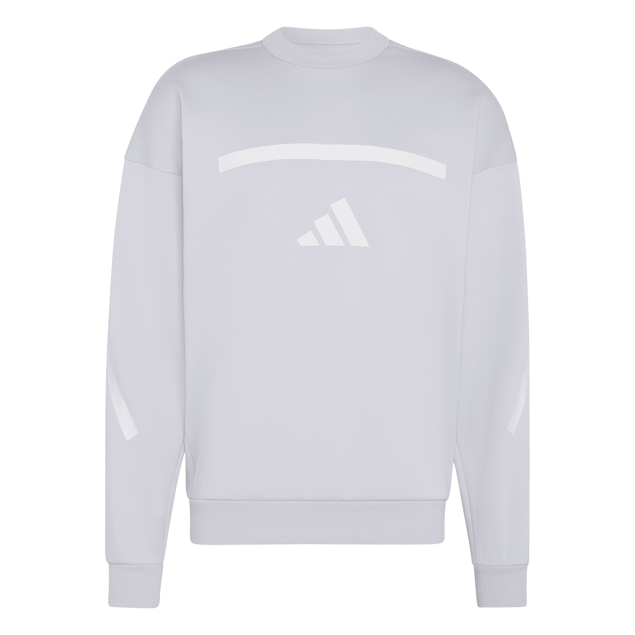 Felpa sportiva 'Z.N.E.' di ADIDAS SPORTSWEAR in grigio: frontale