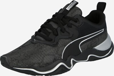 PUMA Sporta apavi melns / Sudrabs, Preces skats
