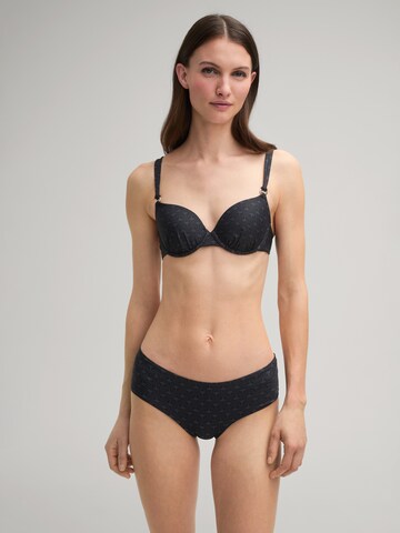 JOOP! T-shirt Bikini top in Black: front