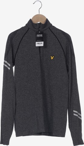 Lyle & Scott Langarmshirt S in Grau: predná strana