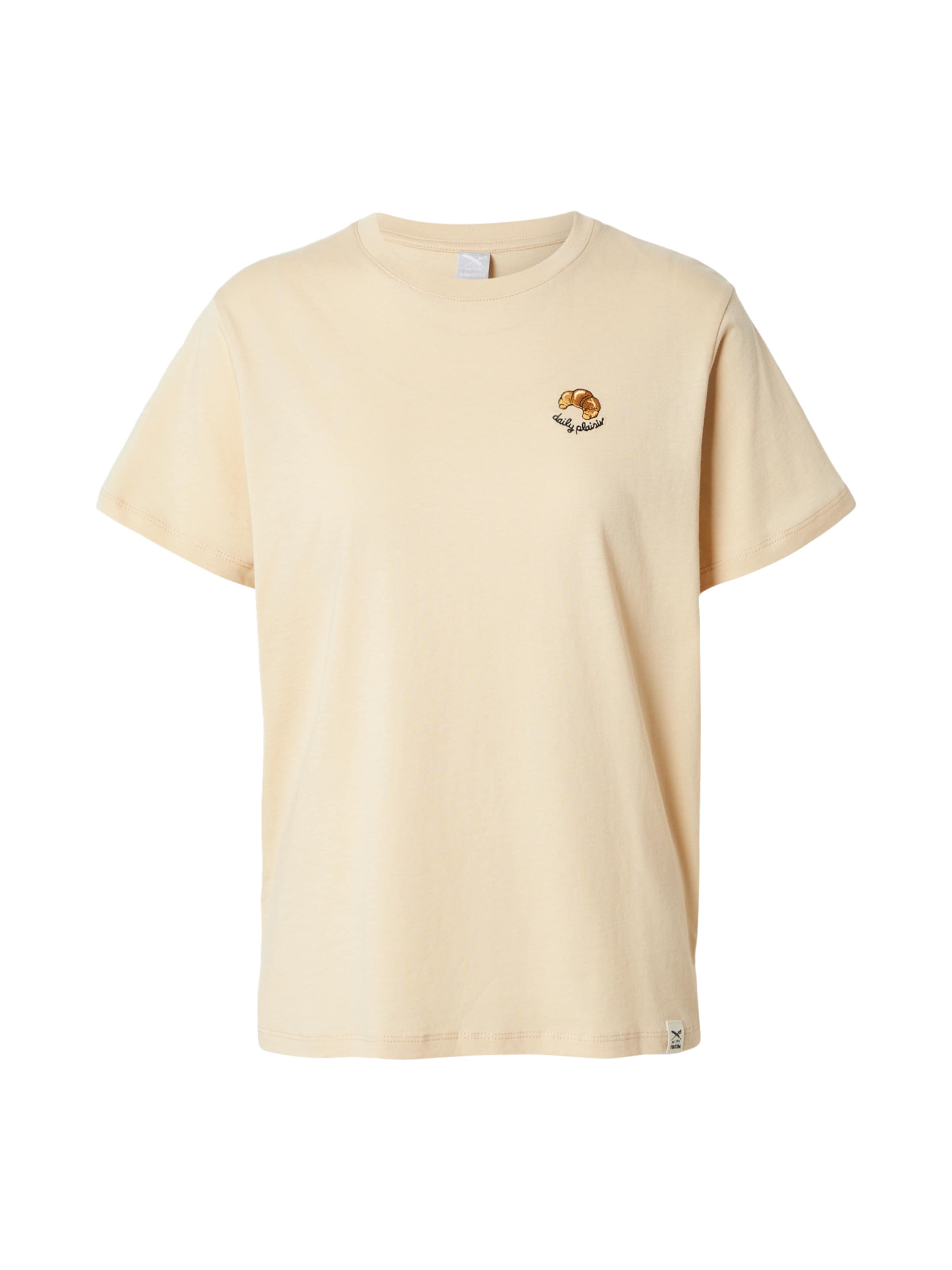 Tricou 'Daily Plaisir' de la Iriedaily pe bej: față