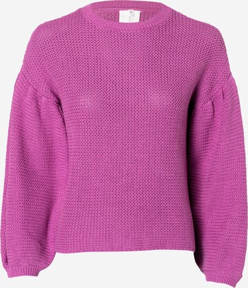 Pull-over 'Olwen' Thought en rose : devant