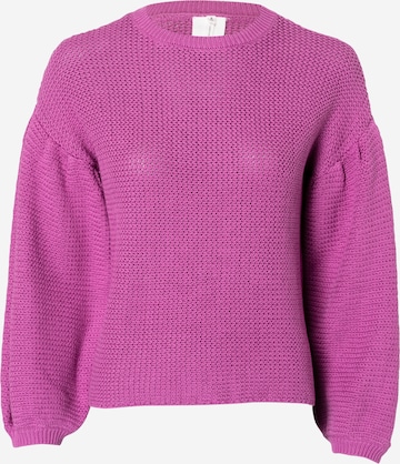 Pull-over 'Olwen' Thought en rose : devant