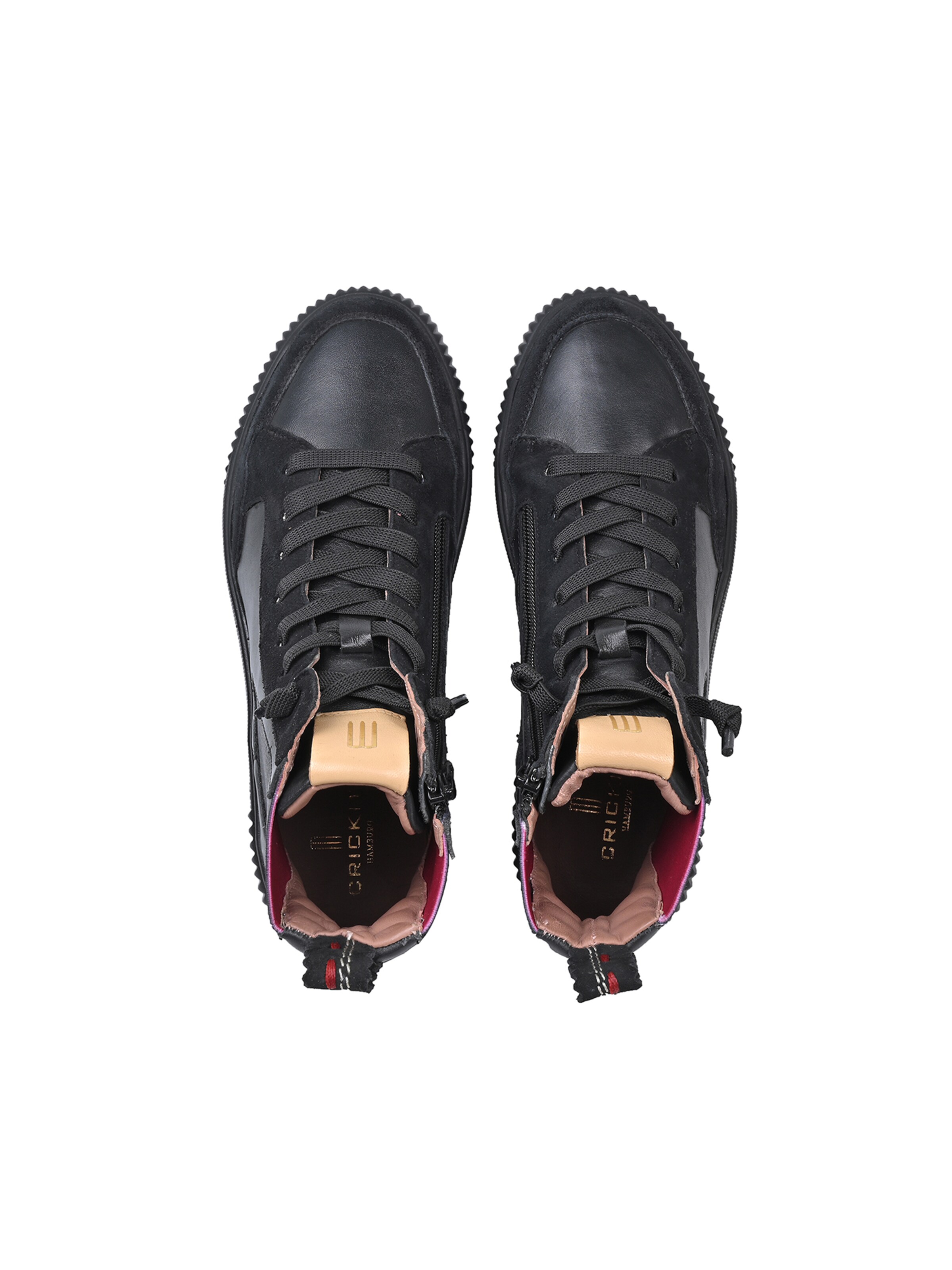 Crickit Sneakers hoog 'Sonia' in Zwart