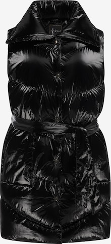 faina - Chaleco en negro: frente