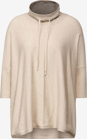 CECIL Oversized Sweater in Beige: front