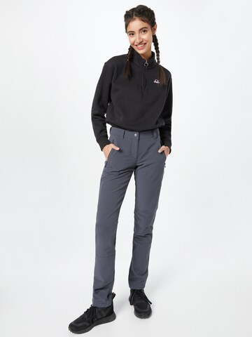 Coupe slim Pantalon outdoor 'HELGA' Maier Sports en gris