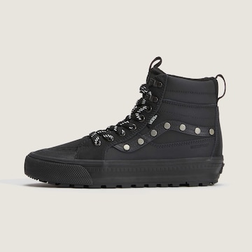 VANS High-Top Sneakers in Black: front