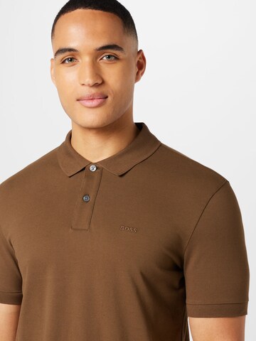 BOSS Poloshirt 'Pallas' in Grün