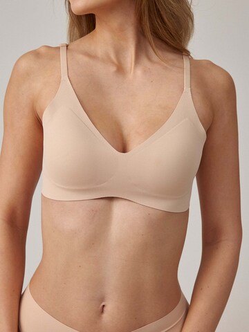 SNOCKS Bustier BH in Beige: Vorderseite