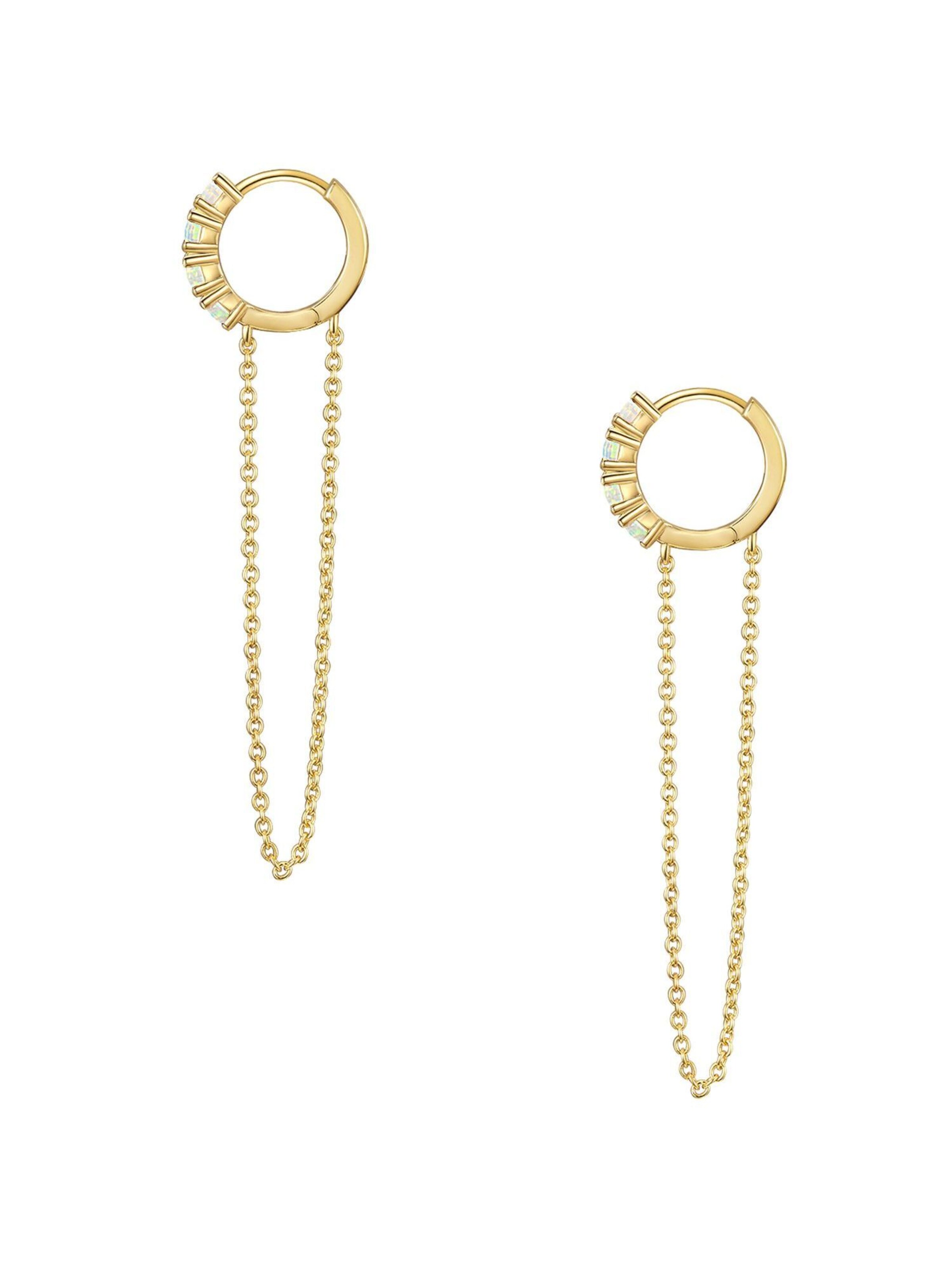 Glanzstücke München Ohrringe in Gold: Vorderseite