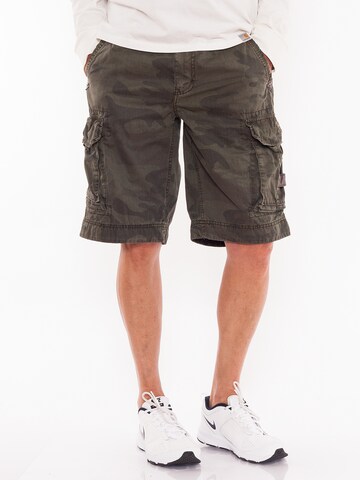 JET LAG Regular Cargo Pants in Green: front