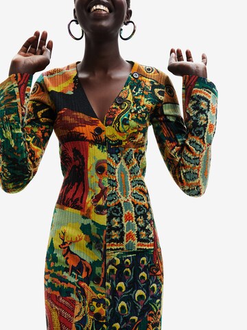 Desigual Úpletové šaty 'Universe' – mix barev