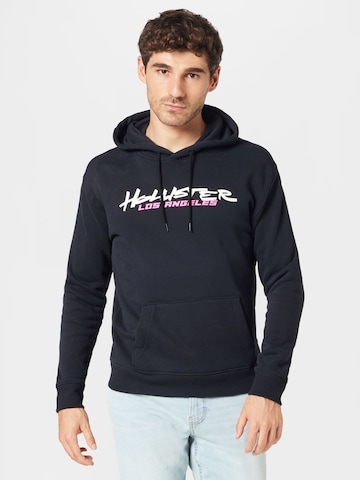 Sweat-shirt HOLLISTER en noir : devant