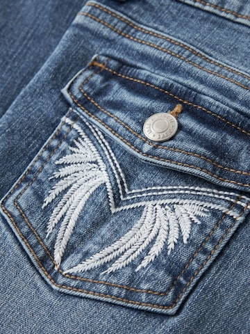 NAME IT Bootcut Jeans i blå