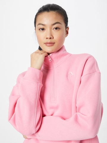 ADIDAS SPORTSWEAR Athletic Sweatshirt 'All Szn Fleece Graphic ' in Pink