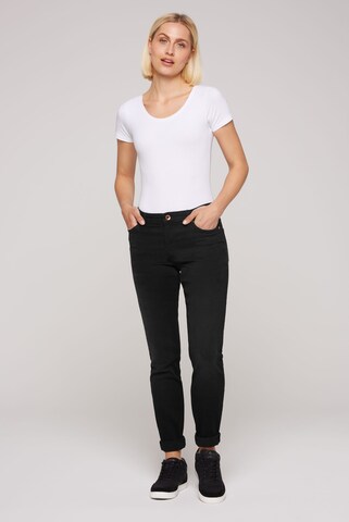 Soccx Slimfit Jeans 'HE:DI' in Schwarz