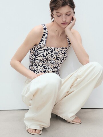 Haut MANGO en beige