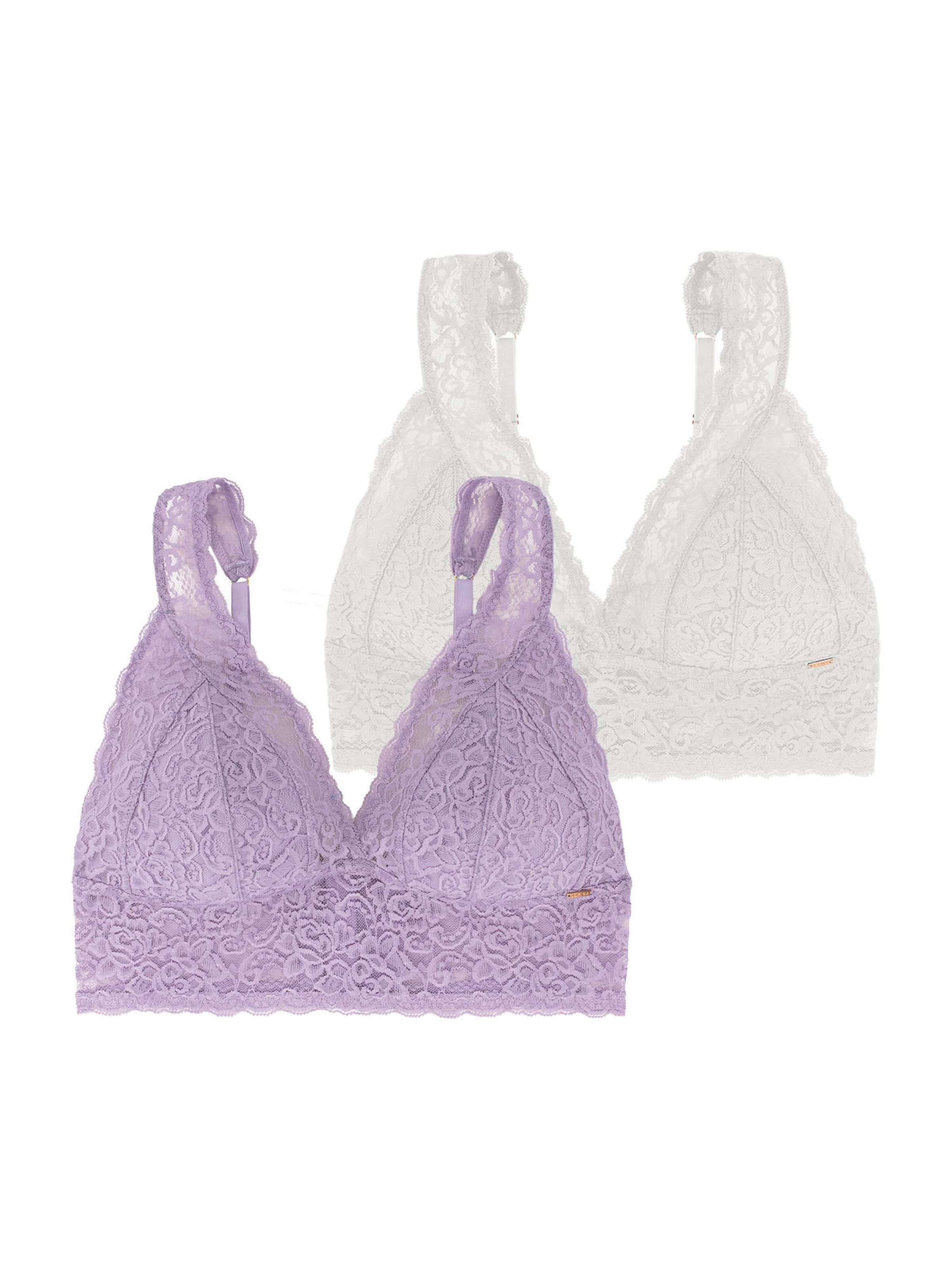 Dorina Bralette Bra in Green: front