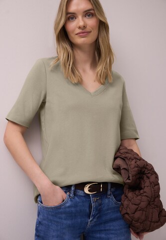 STREET ONE Shirt in Green: front
