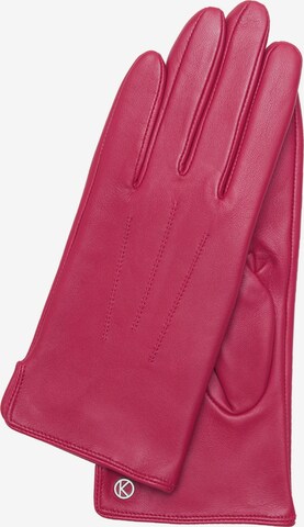 KESSLER Full Finger Gloves 'CARLA' in Pink: front