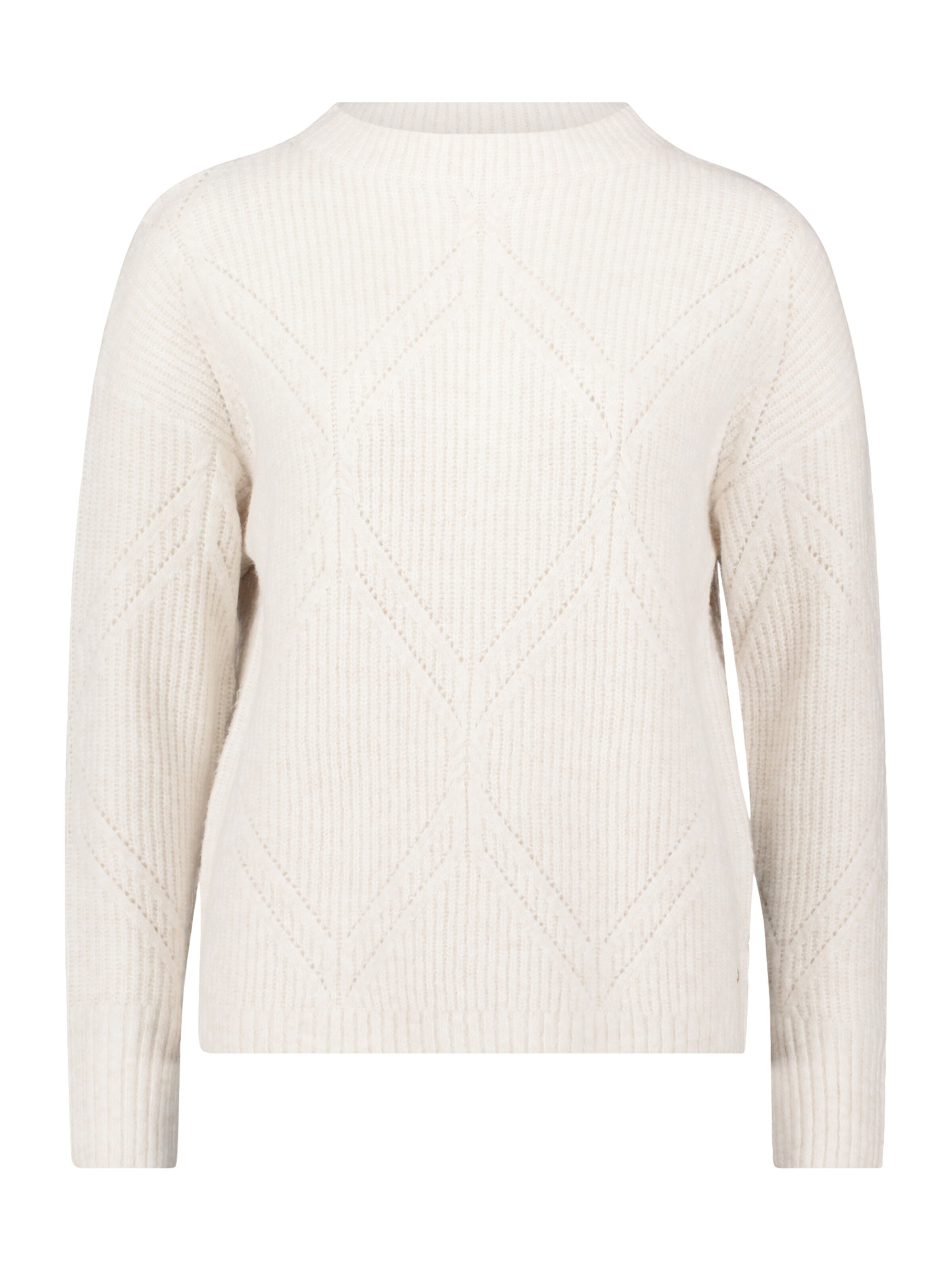 Pull-over Betty & Co en blanc : devant