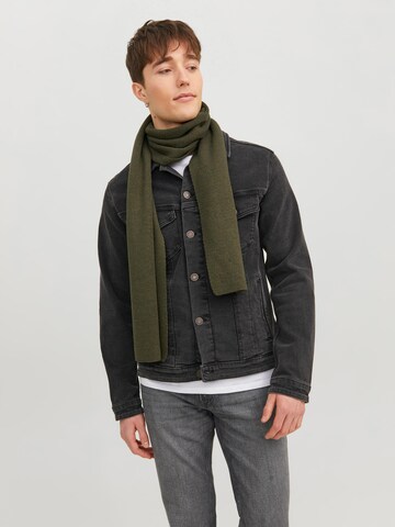 JACK & JONES Scarf 'DNA' in Green: front