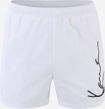 Karl Kani Regular Shorts in Weiß: predná strana