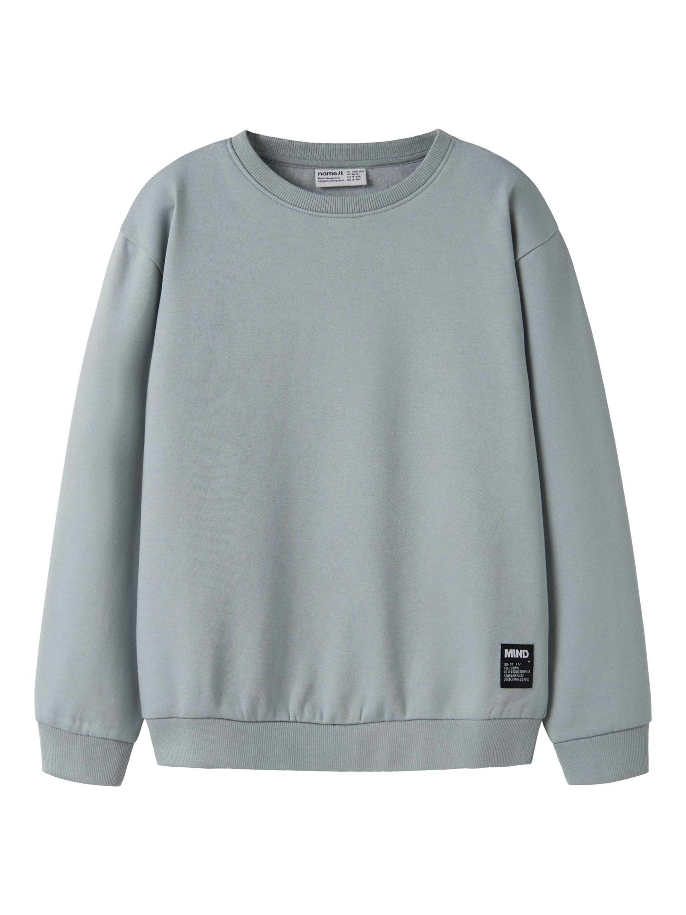 NAME IT - Sudadera en verde: frente