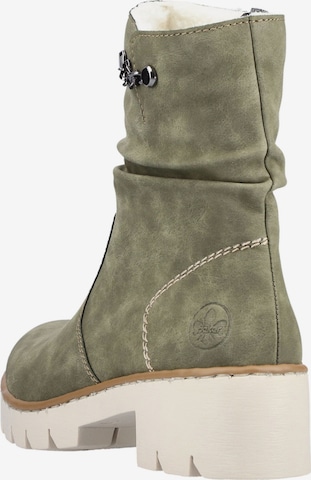 Bottines Rieker en vert