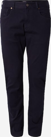 SCOTCH & SODA Slim fit Trousers in Black: front