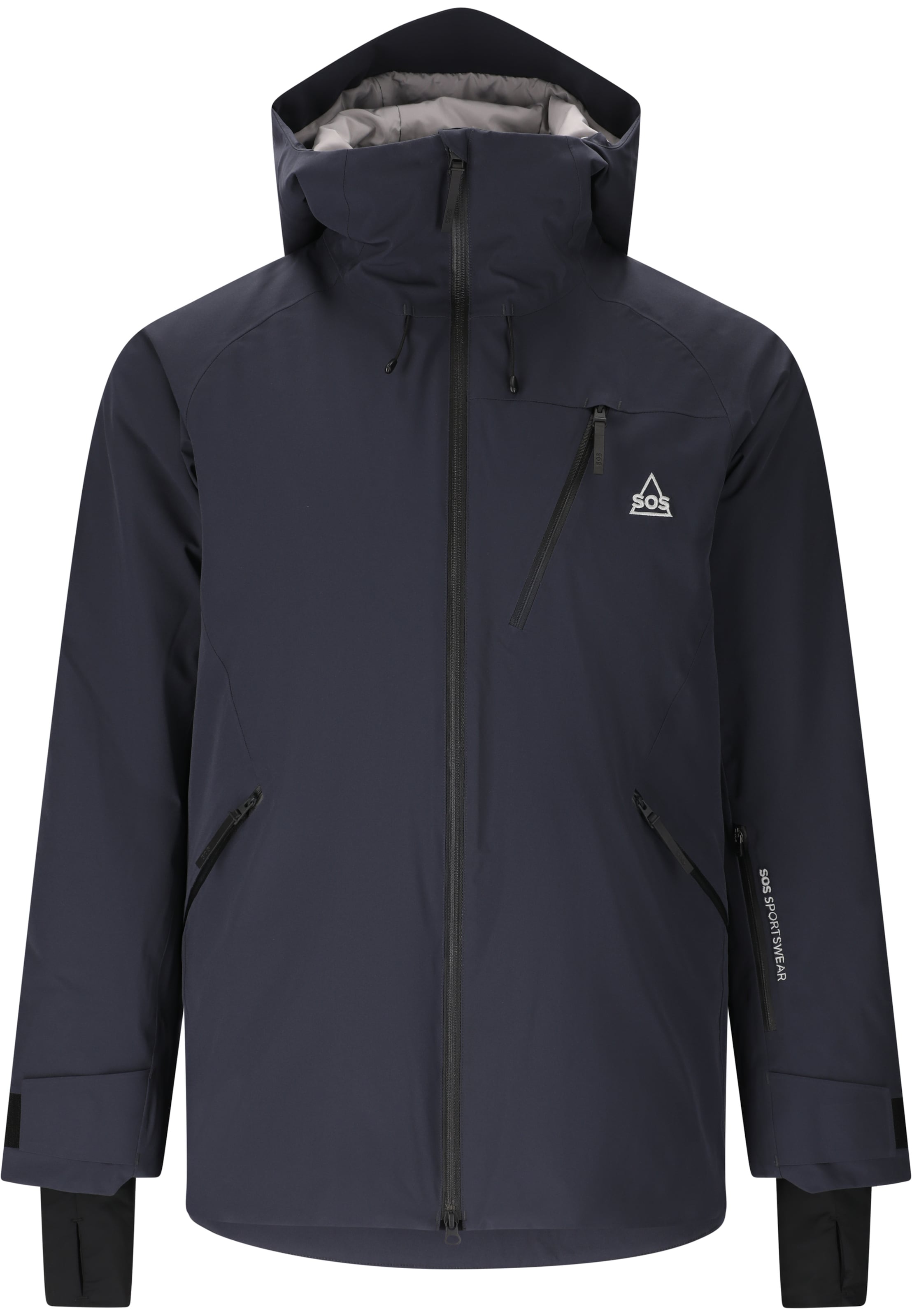 SOS Sportjas 'Unbound' in Blauw: voorkant