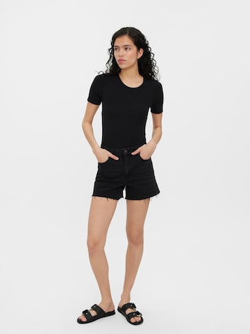 VERO MODA - Regular Calças de ganga 'Brenda' em preto