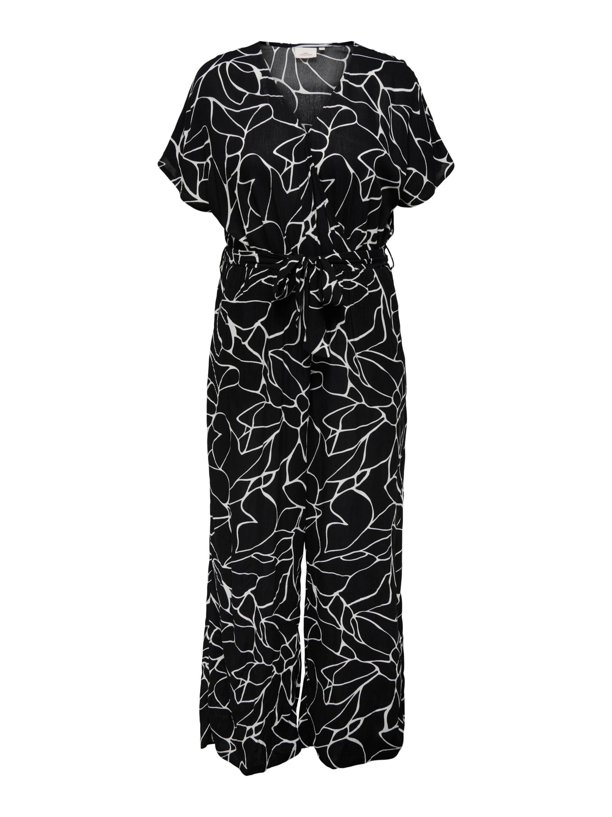 ONLY Carmakoma Jumpsuit 'CARElicia' in Black: front