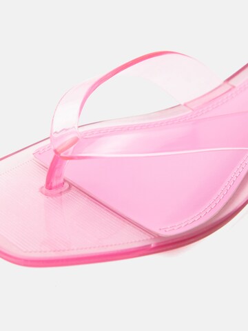 STEVE MADDEN Ujjelválasztó-pántos szandál 'Trella-J' - rózsaszín