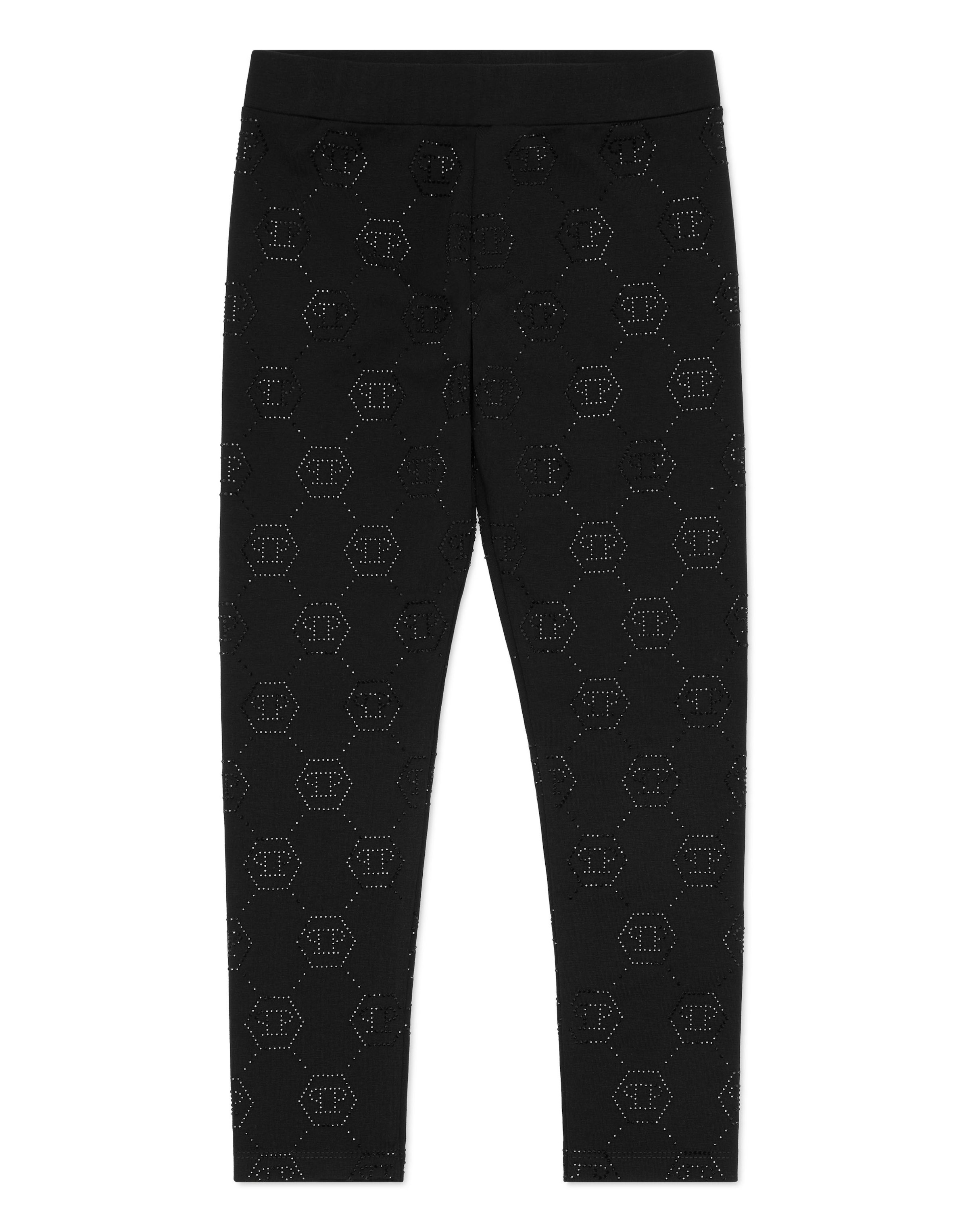 Philipp Plein - Skinny Leggings en negro: frente