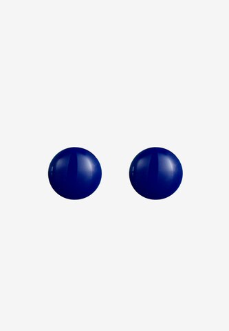 ELLI Ohrringe 'Geo, Kreis' in Blau