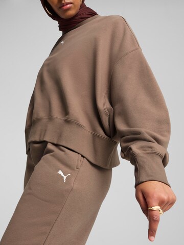PUMA Dressipluus 'Wardrobe Ess', värv pruun