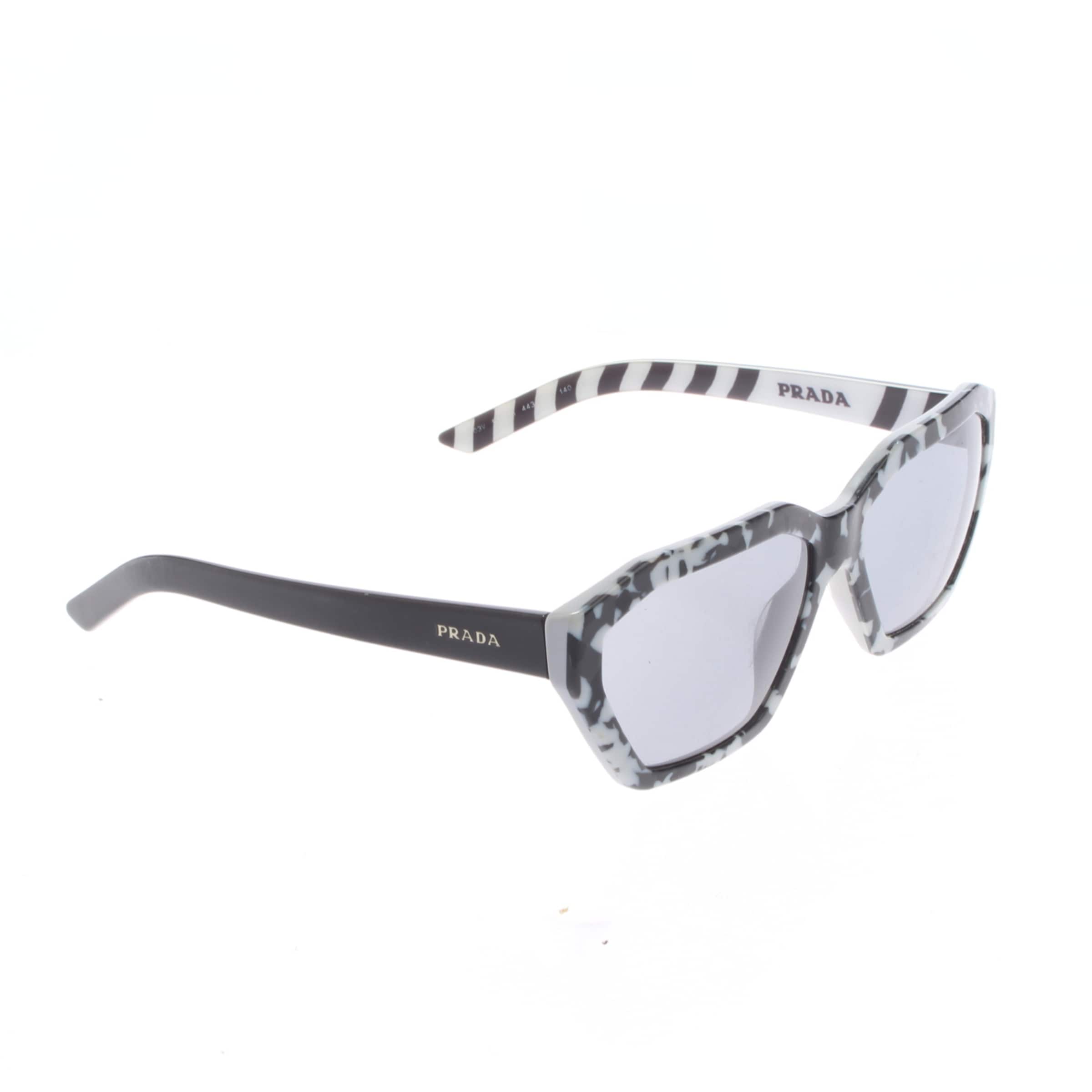 PRADA Sonnenbrille One Size in Weiß: Vorderseite