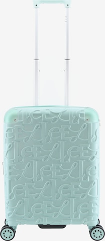 ELLE Suitcase 'ELLE' in Green: front
