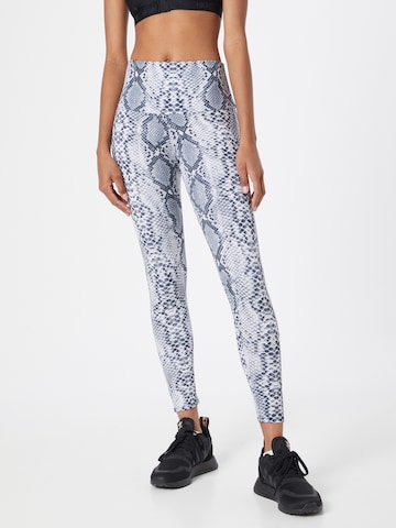 Skinny Pantalon de sport Onzie en gris : devant