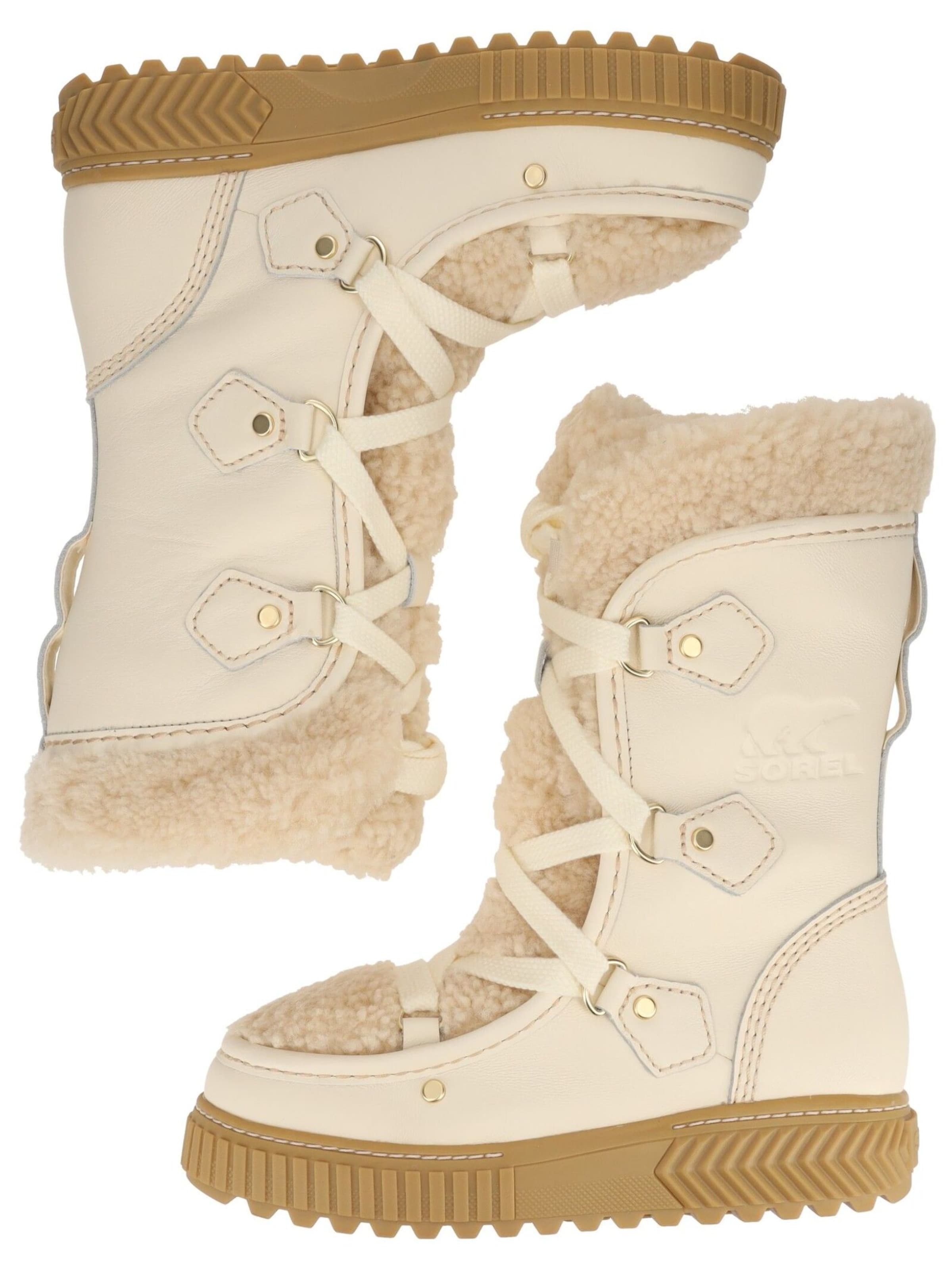 SOREL Lace-up boot in White: top