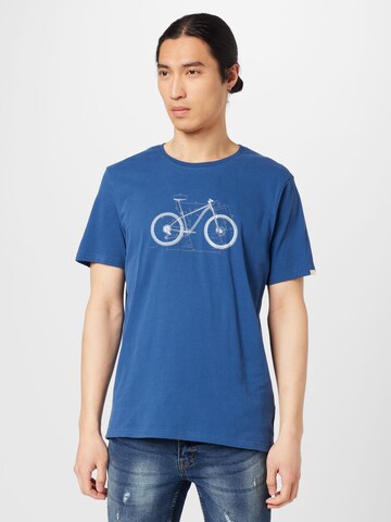 Ragwear T-Shirt 'SIRIL' in Blau: predná strana