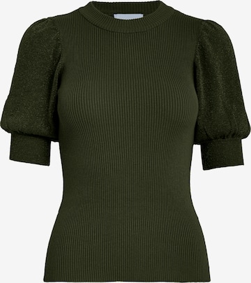 minus - Jersey 'Fine' en verde: frente