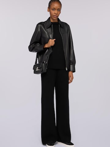 Trussardi - Pierna ancha Pantalón en negro