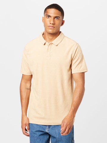 PROTEST Performance Shirt 'JURE' in Brown: front