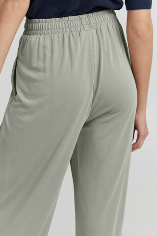 Oxmo Wide leg Pants 'OXBryndis' in Green